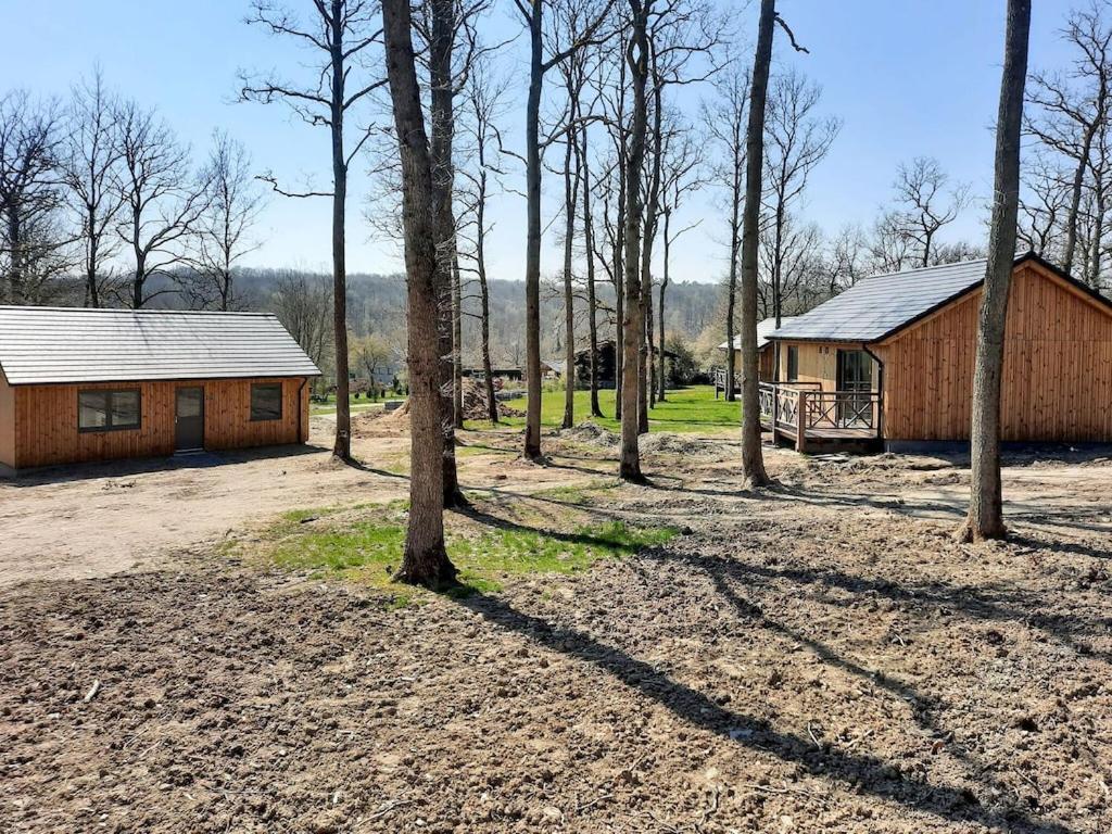 فيلا Cosy Chalet Near Durbuy In Nature Somme-Leuze المظهر الخارجي الصورة