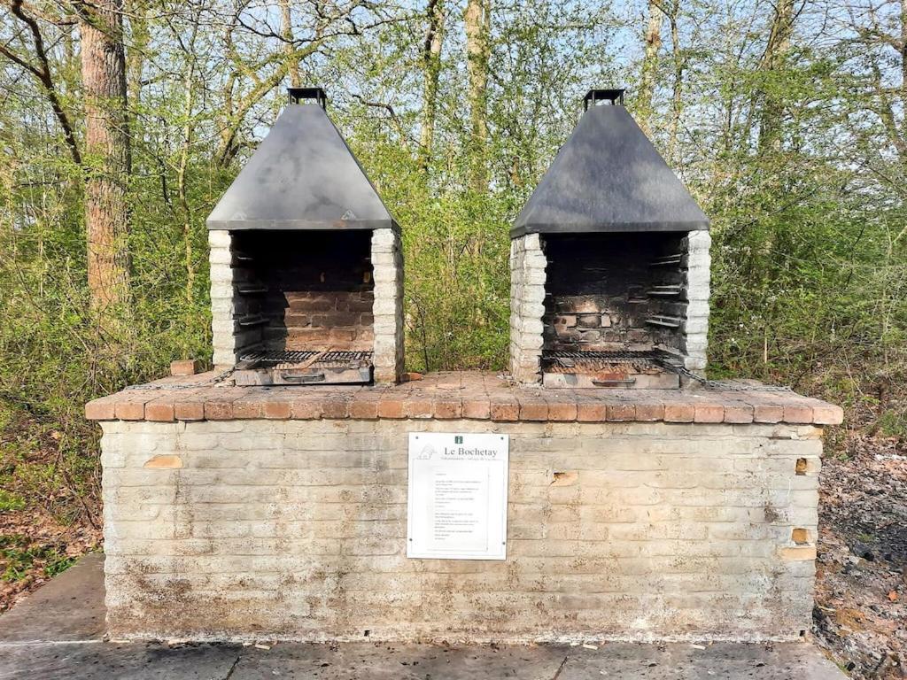 فيلا Cosy Chalet Near Durbuy In Nature Somme-Leuze المظهر الخارجي الصورة